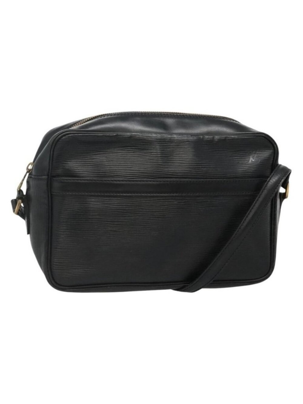 Authentic LOUIS VUITTON Epi Trocadero 27 Shoulder Bag Black M52312 LV